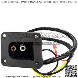 Powerwise Charger Receptacle with Reed Switch for EZGO Golf Cart Medalist & TXT DCS/PDS Item # 73051-G29??