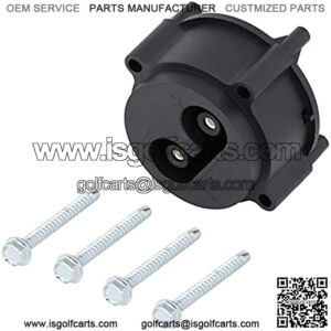 Golf Cart 48V MAC DC Charger, Plug Powerwise Receptacle fit Yamaha Electric G19 & G22 2011-2017#JR1-H235A-00, JW2-H6181-02