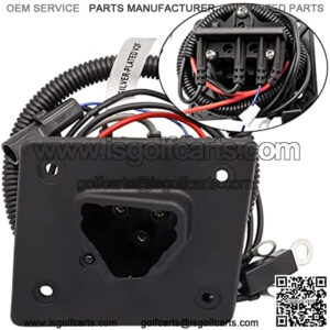 EZGO RXV 48V Charger Receptacle, Golf Cart Delta-Q Charger with Wires for Golf Cart Electric 2008-up Replace OEM #602529