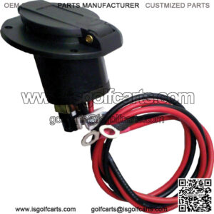 Star EV Classic 2,4,6 (+2), Sport 2,4 (+2) OEM Charger Receptacle 2RC060