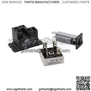 Club Car PowerDrive 2 Charger Repair Kit 48 Volt Battery Charger #22110