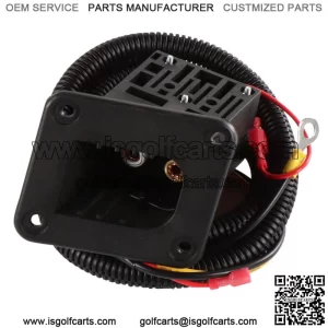 Charger Receptacle W/ Reed Switch & Wiring For EZGO TXT D style Charger Plug