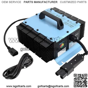 48V 18A Golf Cart Battery Charger for Yamaha G19 G22 with 2-Pin Plug