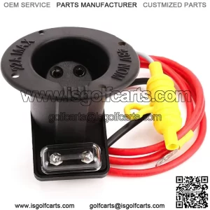 48V DC Charger Receptacle & Fuse Assembly for Club Car DS Golf Cart 101802101