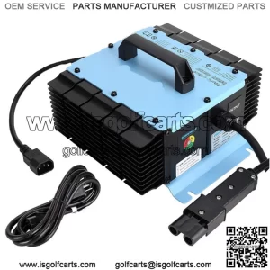 48V 18A Golf Cart Battery Charger for Yamaha G19 G22 with 2-Pin Plug