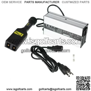 Golf Cart Battery Charger "D" Style Plug For EZGO TXT Medalist 36V 5A