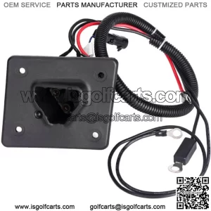 602529 For EZGO TXT / RXV Charger Receptacle 48V Golf Cart With Delta-Q Charger