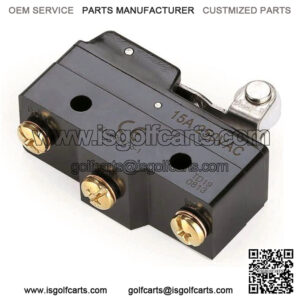 EZGO (Gas 1983-1994) TXT Marathon Accelerator Terminal Micro Switch with Roller OEM# 10606G1, 10606G2, 17928G1, 31535G1