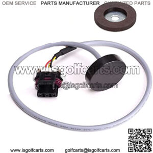 Golf Cart EZ-GO PDS Speed Sensor Harness with Speed Sensor Magnet for Electric EZGO TXT 48V PDS Motors OEM 620422, 73328G01