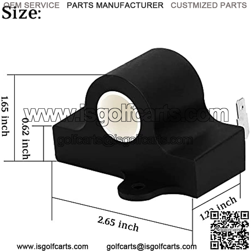 Golf Cart Inductive Throttle Sensor for EZGO Electric1994 & Up 25854G01,TXT,PDS Inductive Throttle Sensor - Image 4