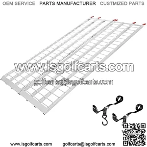 Black Widow IBF-9550 Aluminum 7' 11" Bi-Fold ATV Ramp