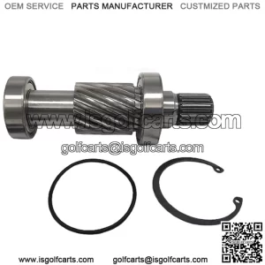 GOLF CART INPUT SHAFT 19 SPLINE 21 TOOTH FOR EZGO MARATHON 1988-1994, TXT 1994+