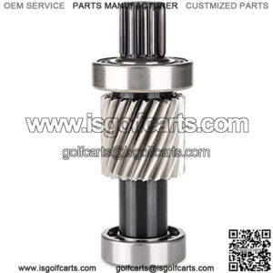 Golf Cart Input Shaft Kit with 21 Tooth Gear. for E-Z-GO TXT 1991-94, Also 1994 1/2-up (with 21 Tooth). Includes Shaft, Bearings, Replaces #26926-G01