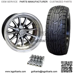 12" PHOENIX Wheels and 22x9.5-12" DOT Street Tires Combo - Set of 4 (Choose Your Color!)