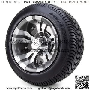 10" Tires and Wheels Combo