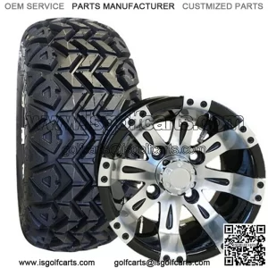 22x11-10" Tire & Wheel (22" Tall Pre-Mounted)