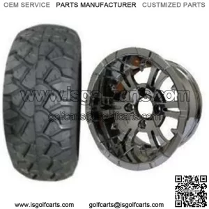 18x9-10" Tire/Wheel Combo (18" Tall Premounted)