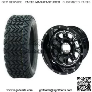 20x10-10" Tire/Wheel Combo (20" Tall Premounted)