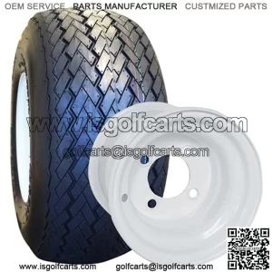 18x8.5-8" Tire & Wheel Combo (18" Tall Pre-Mounted)