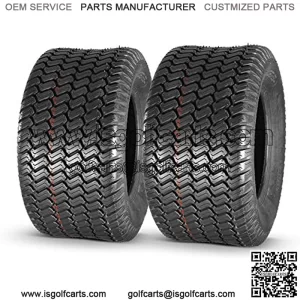 20x10.00-10 Turf Tires for Lawn & Garden Mower Tractor 20x10x10 20x10-10 4 Ply, Set of 2