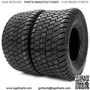 Set of 2 18x9.50-8 Turf Lawn Mower Tire 18/9.50-8 4PR Golf Cart Tractor Turf Tires
