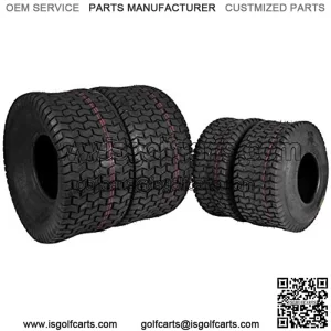 4 New MASSFX Lawn Mower Tires 15x6-6 20x10-8 4 PLY Four Pack