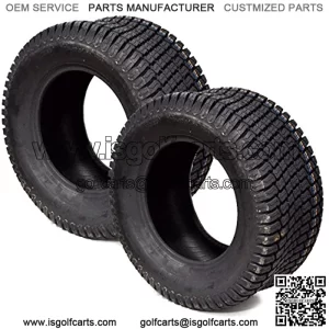 2PK 23x9.5-12 23x9.5x12 23x9.50x12 23x9.50-12 Lawn & Garden Mower Golf Cart Turf Tires 4PLY 4PR P332 Compatible with Kubota, Toro, Scag, Wright, Bocat