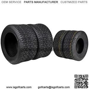 4 New MASSFX Lawn Mower Tires 16x6.5-8 22x9.5-12 4 PLY Four Pack