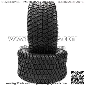 Pack of 2 24x12.00-12 Turf Tires 8Ply Lawn Garden Mower 24-12-12 LRD Turf Bias For Tractor Golf Cart Tires