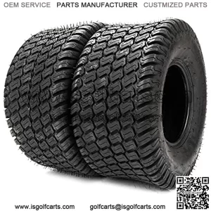 2PCS Lawn Mower Golf Cart Turf Tires-18x9.50-8 4PR