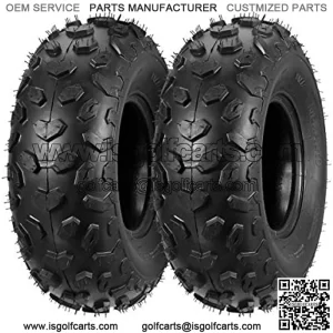 ATV Tires 19x7-8 19x7x8 19x7 8 ATV UTV Off-Road Tires All-Terrain Mini Bike Tires 4PR Tubeless Sport Tires, Set of 2