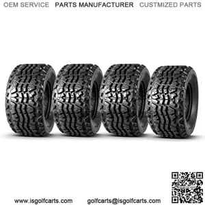 ATV Tires 23X11X10 23x11-10 ATV UTV Quad Tires Compatible with Kawasaki Mule Tires 6 Ply 1880Lbs Max Load, Set of 4