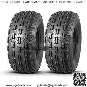 Sport ATV Tires 21X8-9 21x8x9 GNCC 21X8.00-9 Front ATV UTV Race Desert Tires,4 Ply Rating Tubeless, Set of 2