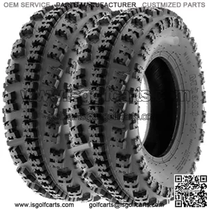 Pair of 2 ATV UTV Sport Tires 23x7-10,6 PR Tubeless A027