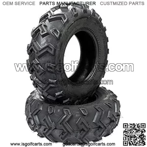 2 PCS 25x8-12 Front ATV Utility UTV Tire Tires 25 8 12 6 PR