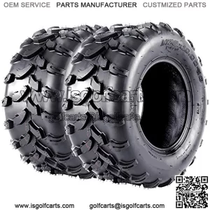 ATV UTV Tires 20x10x10 Sport AT Tire 20 inch 20x10-10, 4PR, Set of 2