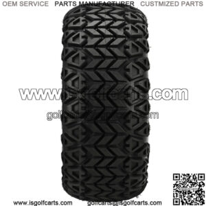 Revenge 22x11-10 Black Trail II 4-Ply DOT All-Terrain Golf Cart Tire