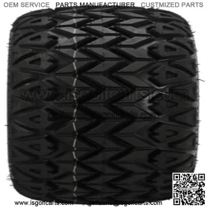 Revenge 22x11-12 Black Trail 4-Ply DOT All-Terrain Golf Cart Tire