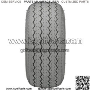 Revenge Grey Non-Marking 18x8.5-8 6-Ply Golf Cart Tire