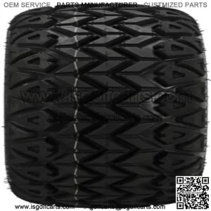 Revenge 23x10-14 Black Trail 4-Ply DOT All-Terrain Golf Cart Tire