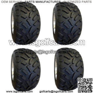18x8-8" ALL TERRAIN GOLF CART TIRES - SET OF 4