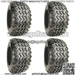 18x9.5-8" GOLF CART TIRES - SET OF 4