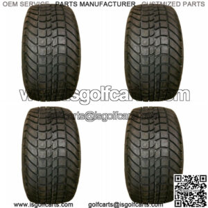Full set of 205x50-10 (4ply) DOT Golf Cart Tires (4)