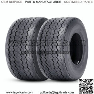 2 18X8.50-8 Golf Cart Tires 4PR Heavy Duty Tubeless Replacement Tyre Christmas