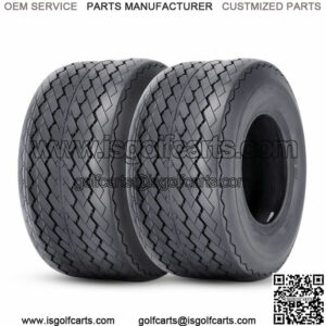 Set Of 2 18X8.50-8 Golf Cart Tires 18X8.50x8 4PR Heavy Duty Tubeless Replacement