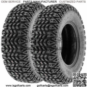 Set of 2, 21x7-10 21x7x10 4PR ATV UTV Golf Cart Turf All Terrain Tires G003
