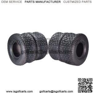 New Leading Golf Cart Tire 18x9.5-8 MO18958  4PLY 5mm Tread 4 Set Tires