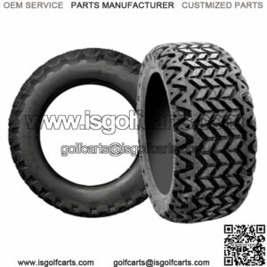 Set of 4 Golf Cart 23x10.5-12 Predator All Terrain Tires for Carts