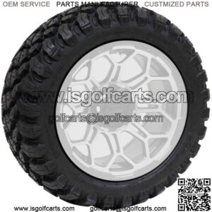 Set of 4- 23x10-R14 Nomad Steel Belted Radial All Terrain Tire for Golf Cart