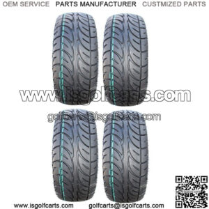 Full set of MotoSport EFX Street Fusion 23x9.5-12 (6ply) DOT Golf Cart Tires (4)